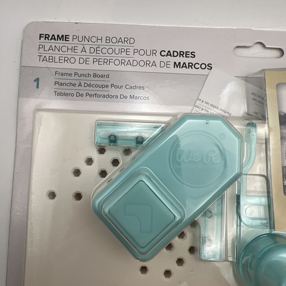 We R Memory Keepers Frame Punch Board Set New In Package - Picture 2 of 9